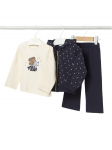 Mayoral Dressikomplekt 2842 Tumesinine Regular Fit