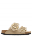 Birkenstock Pl&auml;tud Arizona Big Buckle Shearling 1030384 Pruun