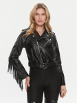 Liu Jo Tehisnahast jope WA4020 E0887 Must Regular Fit 46