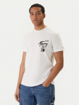 Tommy Jeans T-s&auml;rk DM0DM22553 Valge Regular Fit