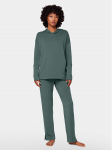 Triumph Pidžaamap&uuml;ksid Smart Active Infusion 10218385 Roheline Regular Fit 4