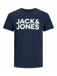 Jack & Jones T-s&auml;rk Corp 12151955 Tumesinine Slim Fit
