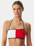 Tommy Hilfiger Bikini &uuml;lemine osa UW0UW06572 Punane