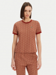 Lacoste T-s&auml;rk TF3244 Oranž Slim Fit