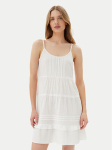 Vero Moda Suvekleit Pretty 10325236 Valge Regular Fit