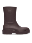 Calvin Klein Kalossid Rainboot Rubber HW0HW03179 Tumepruun