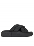 Tommy Jeans Pl&auml;tud Tjw Flatform Sandal EN0EN02775 Must