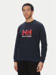 Helly Hansen Pluus Logo Crew 30395 Tumesinine Regular Fit
