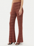 TWINSET Kootud p&uuml;ksid 251TT3196 Pruun Wide Leg
