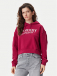 Tommy Jeans Pluus Script DW0DW20306 Roosa Relaxed Fit