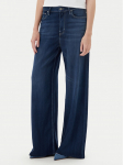 Guess Teksad W5YA82 D0782 Tumesinine Wide Leg