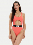 Calvin Klein Swimwear Ujumistrikoo KW0KW02357 Koralliv&auml;rviline