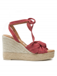 Manebi Espadrillid Hamptons Wedge Espadrilles With Knot W 1.5 WS Bordoopunane