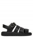 Calvin Klein Sandaalid Sq Molded Sndl Fisher Lth HW0HW02870 Must