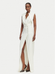 Elisabetta Franchi &Otilde;htune kleit AB-R31-61E2 Valge Regular Fit