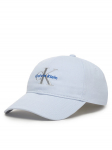Calvin Klein Nokam&uuml;ts Monologo Embroidery Baseball Hat LV04K5026G Sinine