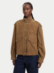 BOSS Nahkjope C Sabea 50562753 Pruun Relaxed Fit