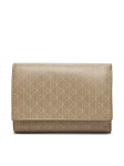 Calvin Klein Rahakott Emblem Aop Trifold W/ Zip Pocket LV04F1118G Beež