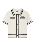Guess Kampsun J6RR16 Z4652 Valge Regular Fit
