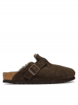 Birkenstock Pl&auml;tud Boston Fur 1020529 Pruun
