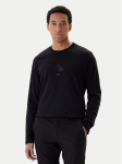 BOSS Pikkade varrukatega T-s&auml;rk Mirror Togn 50549414 Must Relaxed Fit