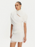 JACQUEMUS Kokteilikleit 24H251DR130-1555 Valge Regular Fit