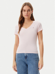 Tommy Jeans T-s&auml;rk DW0DW20458 Roosa Slim Fit
