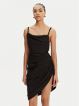 JACQUEMUS Kokteilikleit 22E243DR106-1020 Must Regular Fit