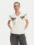 LOLA CASADEMUNT T-s&auml;rk MS2515018 Valge Relaxed Fit