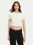 Guess T-s&auml;rk V5YP08 K8RT2 Valge Slim Fit L