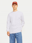 Jack & Jones Pikkade varrukatega T-s&auml;rk Urban Edge 12256422 Valge Loose Fit