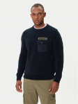 Aeronautica Militare Kampsun 252MA1573UL00539 Tumesinine Regular Fit