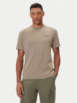 Napapijri T-s&auml;rk S-Back Graphic NP0A88SU Beež Regular Fit XL