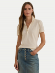 LAUREN RALPH LAUREN Polo s&auml;rk 200679219010 Beež Regular Fit