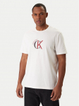Calvin Klein Jeans T-s&auml;rk 2Tone Graphic LV14RE829G Valge Regular Fit