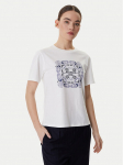 Weekend Max Mara T-s&auml;rk West 2615971041 Valge Regular Fit
