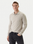 BOSS Polo s&auml;rk Passerby 50507704 Beež Regular Fit