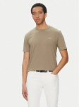 HUGO T-s&auml;rk Dero222 50466158 Pruun Regular Fit