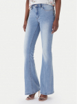 Liu Jo Teksad UA6015 D0318 Sinine Flare Fit 26