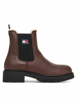 Tommy Jeans Poolsaapad Tjw Chelsea Boot Wl EN0EN02826 Pruun 35