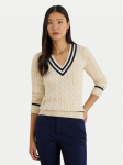 LAUREN RALPH LAUREN Kampsun 200B22020001 Helebeež Relaxed Fit