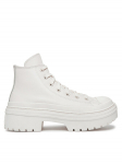 Converse Saapad Chuck Taylor All Star Lugged Heel Leather Platform A10370C Valge