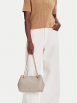 Calvin Klein K&auml;ekott Minimal Monogram Shoulde LV04F3205G Beež