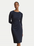 LAUREN RALPH LAUREN Kootud kleit 200P14033001 Tumesinine Slim Fit