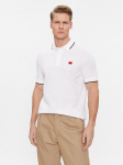 Hugo Polo s&auml;rk Deresino232 50490775 Valge Slim Fit