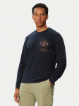 Aeronautica Militare Pikkade varrukatega T-s&auml;rk 262TS2573UJ00703 Tumesinine Regular Fit