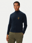 Aeronautica Militare Kardigan 262MA1669UL00463 Tumesinine Regular Fit