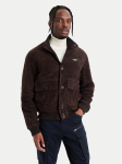 Aeronautica Militare Nahkjope 262PN0965UPL00327 Pruun Regular Fit