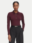 Tommy Hilfiger Polo s&auml;rk WW0WW51731 Bordoopunane Slim Fit