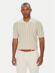 Baldessarini Polo s&auml;rk B4 50024.5232 Beež Slim Fit